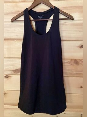 Athleta Women’s Razorback Scoop Neck Workout Tank Top for Gym and Yoga EUC